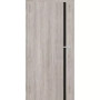 Двері міжкімнатні HYGGE Eris Black Line Catanya Oak, Gray Oak ПВХ плівка