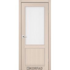 Двері міжкімнатні Classico CL-02 Сатин Білий Korfad