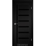 Двері міжкімнатні Valentino Deluxe VLD-01 BLK Korfad