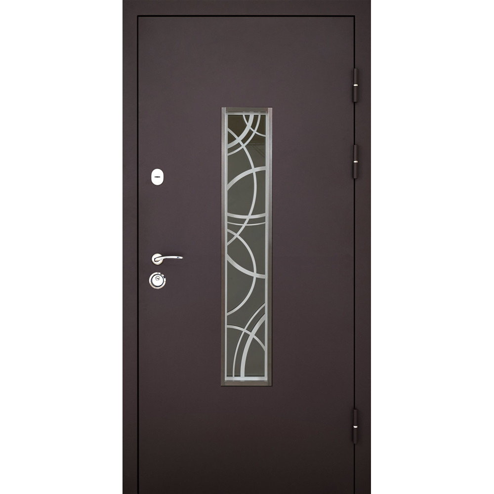 Вхідні двері модель Solid Glass комплектація Defender ABWEHR (408)