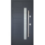 Вхідні двері зі склом модель Liberty Glass комплектація Megapolis MG3 ABWEHR (492)